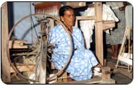 Photograph of the Handloom Textile Weaving Centre